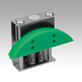 Chain tensioner TS, stainless steel 
with arched profile