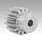 Spur gears stainless steel, module 3 toothing milled, straight teeth, engagement angle 20°
