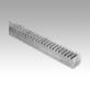 Gear racks stainless steel toothing milled, straight teeth, engagement angle 20°