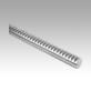 Gear racks round, stainless steel toothing milled, straight teeth, engagement angle 20°