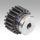 Spur gears steel, module 2,5 toothing hardened, straight teeth, engagement angle 20°
