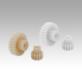 Spur gears, plastic, module 2 injection moulded, straight teeth, engagement angle 20°