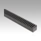 Gear racks steel toothing hardened, straight teeth, engagement angle 20°
