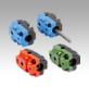 Bevel gears plastic housing
