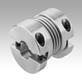 Metal bellows couplings, short type with removeable clamp hubs