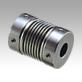 Metal bellows couplings clamping with grub screw
