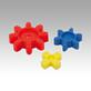 Spiders, play-free for elastomer dog couplings