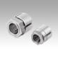Keyless locking couplings with central nut