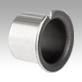 Plain bearings with collar