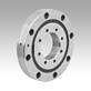 Cross-roller bearing, steel, with fastening holes