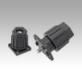 Levelling feet for aluminium profiles