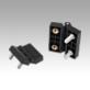 Hinges plastic with bush and fastening screws