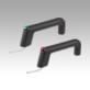 Pull handles, plastic, with electronic switch function and one push button, with cable