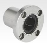 Linear ball bearingswith round flange