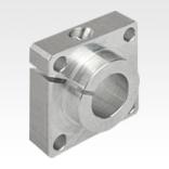 Flange shaft supports