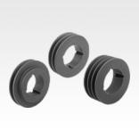 V-belt pulleys, grey cast iron for mounting with taper clamping bushes