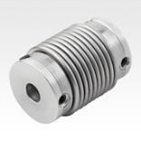 Metal bellows couplings, mini with grub screw