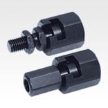 Quick-fit couplings with radial offset compensation
