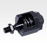 Quick-fit couplings with angular and radial offset compensation