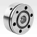 Axial angular contact ball bearing, steel double-row, with flange