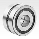 Axial angular contact ball bearing, steel double-row