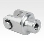 Clevis joints for rod ends