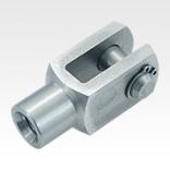 Clevis joints stainless steel DIN 71752