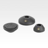 Swivel feet plates antistatic