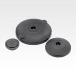 Swivel feet plates plastic 