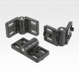Hinges die-cast zinc, with elongated holes