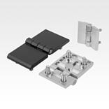 Hinges die-cast zinc with fastening screws