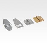 Strap hinges, steel or stainless steel