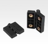 Hinges plastic with bushes