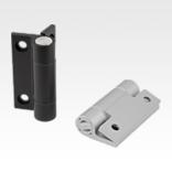 Spring hinges aluminium profile, 0.35 Nm