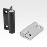 Spring hinges aluminium profile tension spring hinges, 0.7 Nm