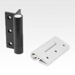 Spring hinges aluminium profile, 3.8 Nm