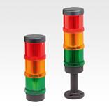 Signal towers, LED green, yellow, red, Ø70 mm 
complete unit