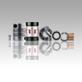 Couplings
Rigid couplings
Keyless locking couplings
Cardan joints
Quick-fit couplings
Bearings
Seals