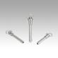 Ball lock pins with stainless steel grip ring