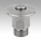 Push button latches, stainless steel with stainless steel head
