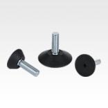 Levelling feet round