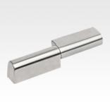 In-line hinge stainless steel lift-off, screw-on
