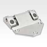 Single leaf hinges adjustable, stainless steel