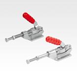 Push-pull toggle clamps, steel or stainless steel 
retaining force up to 2670 N