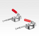 Push-pull toggle clamps, steel or stainless steel 
retaining force up to 1350 N