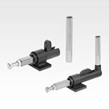 Push-pull toggle clamps, steel, heavy-duty version, weldable 
retaining force up to 22250 N