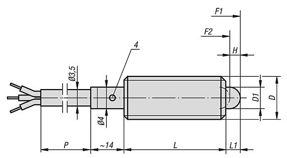 Spring plungers with status sensor