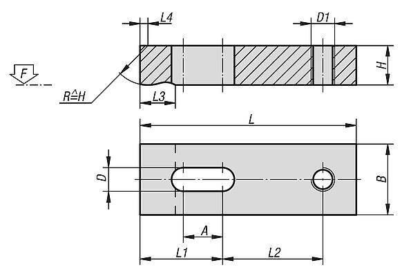 Clamp straps, adjustable