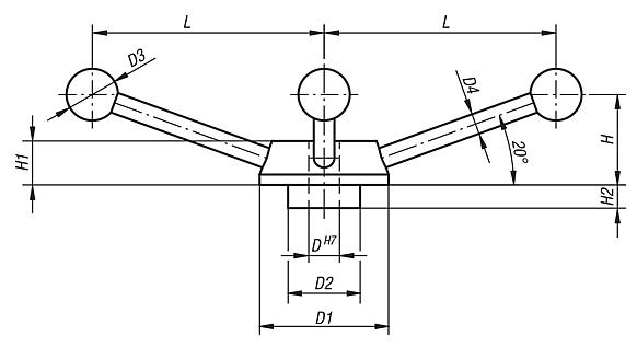 Capstan wheel