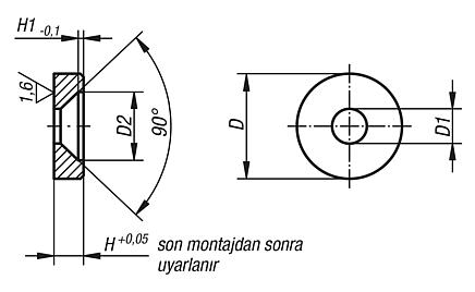 Çelik baskı pulları